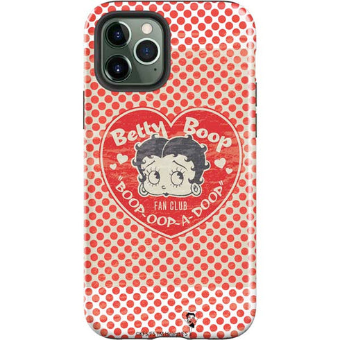 Betty Boop Red Heart iPhone 12 Pro Max Impact Case