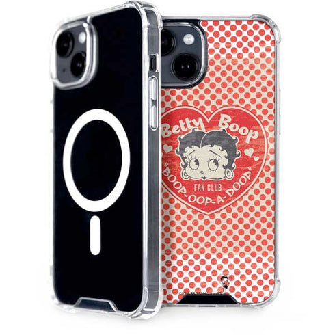Betty Boop Red Heart iPhone 13 MagSafe Case