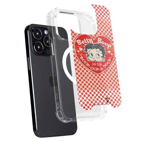 Betty Boop Red Heart iPhone 13 Pro Max MagSafe Case