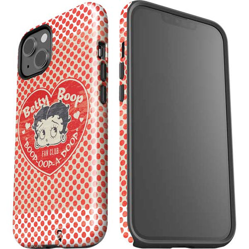 Betty Boop Red Heart iPhone 15 Impact Case