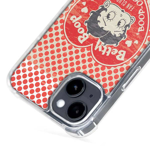 Betty Boop Red Heart iPhone 15 Plus MagSafe Case