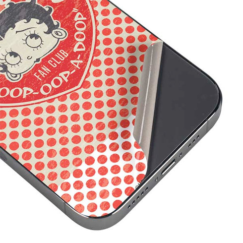 Betty Boop Red Heart iPhone 14 Pro Max Skin