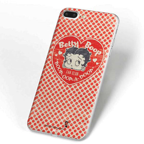 Betty Boop Red Heart iPhone 7 Plus Skin