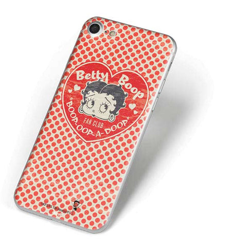 Betty Boop Red Heart iPhone 7 Skin