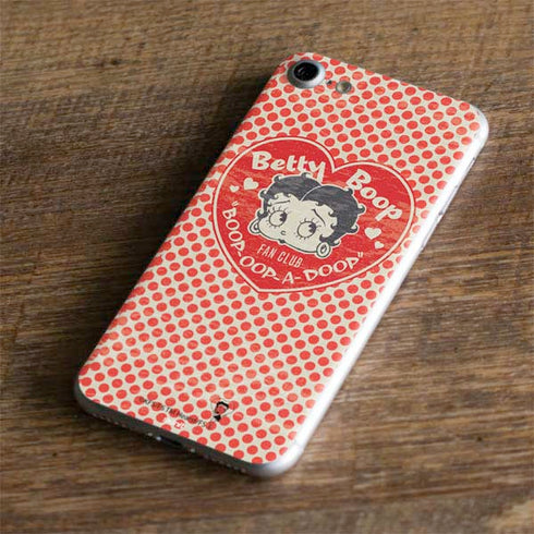 Betty Boop Red Heart iPhone 7 Skin