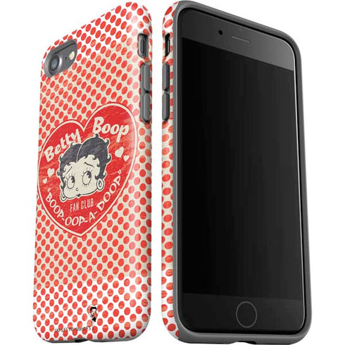 Betty Boop Red Heart iPhone SE (2nd & 3rd Gen) Pro Case