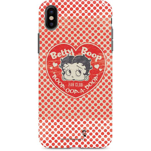 Betty Boop Red Heart iPhone X Pro Case