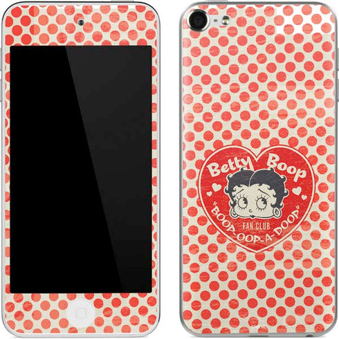 Betty Boop Red Heart Apple iPod Skin