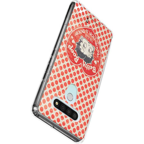 Betty Boop Red Heart LG Stylo 6 Clear Case