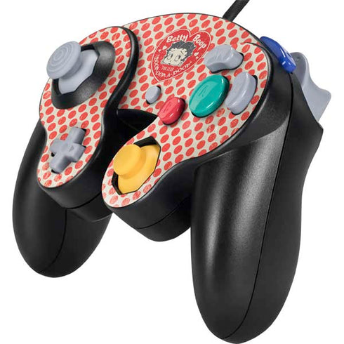 Betty Boop Red Heart Nintendo GameCube Controller Skin