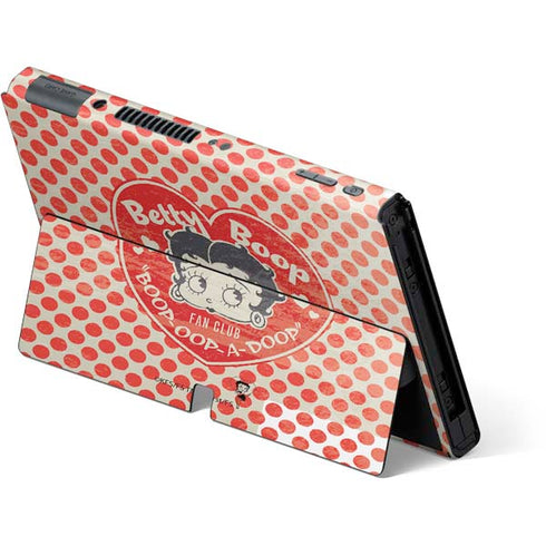 Betty Boop Red Heart Nintendo Switch OLED (2021) Skin