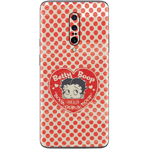 Betty Boop Red Heart OnePlus 7 Pro Skin