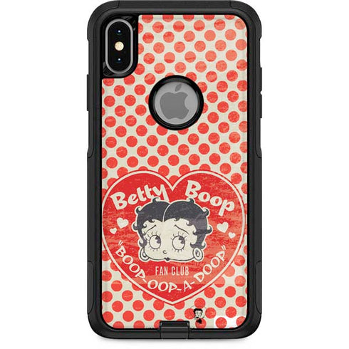 Betty Boop Red Heart Otterbox Commuter iPhone Skin