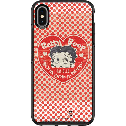 Betty Boop Red Heart Otterbox Symmetry iPhone Skin