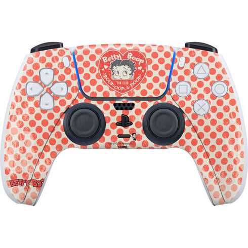Betty Boop Red Heart PS5 Controller Skin
