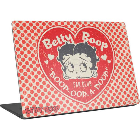 Betty Boop Red Heart Surface Laptop 4 15in Skin