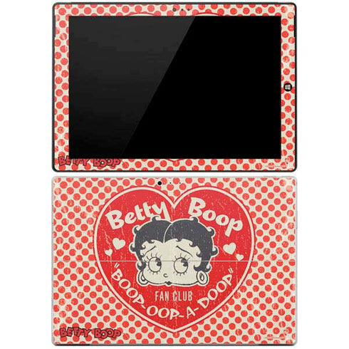 Betty Boop Red Heart Surface Pro 3 Skin