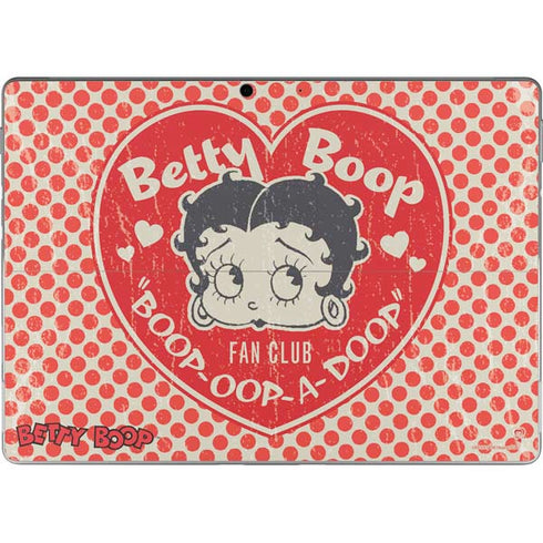 Betty Boop Red Heart Surface Pro 8 Skin