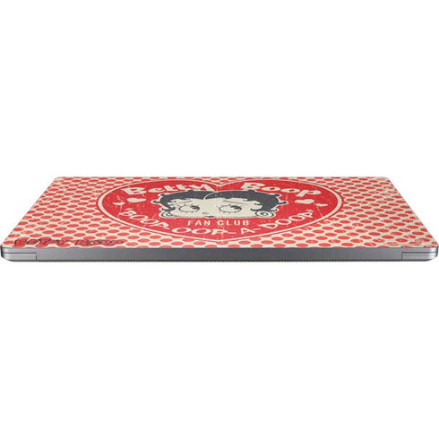 Betty Boop Red Heart Universal Laptop 18in (14.6 x 10.6in) Skin