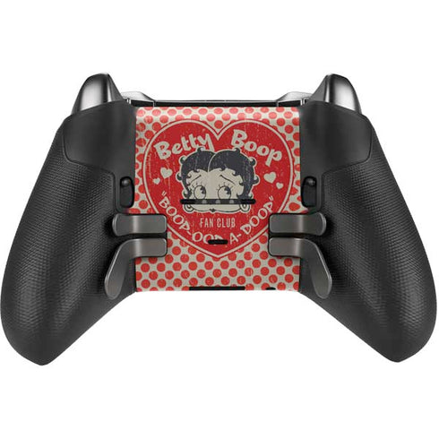 Betty Boop Red Heart Xbox Elite Wireless Controller Series 2 Skin