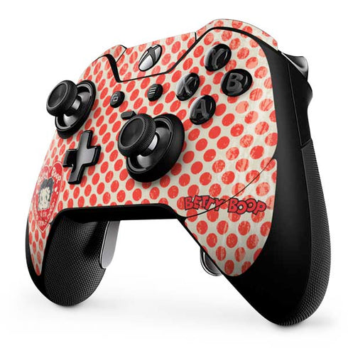 Betty Boop Red Heart Xbox One Elite Controller Skin