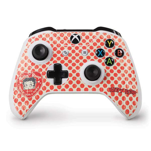 Betty Boop Red Heart Xbox One S Controller Skin