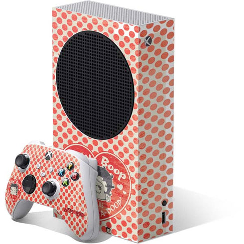 Betty Boop Red Heart Xbox Series S Bundle Skin