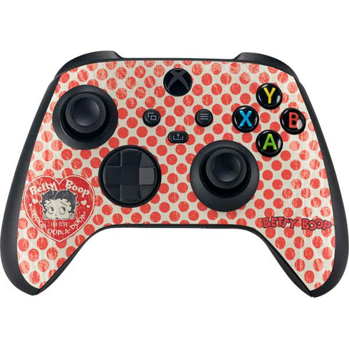 Betty Boop Red Heart Xbox Series X Controller Skin