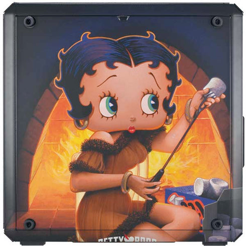 Betty Boop Roasting Marshmallows Cooler Master MasterBox Q300L Mini Tower Skin