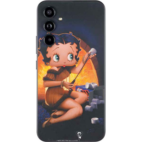 Betty Boop Roasting Marshmallows Galaxy A54 5G Skin