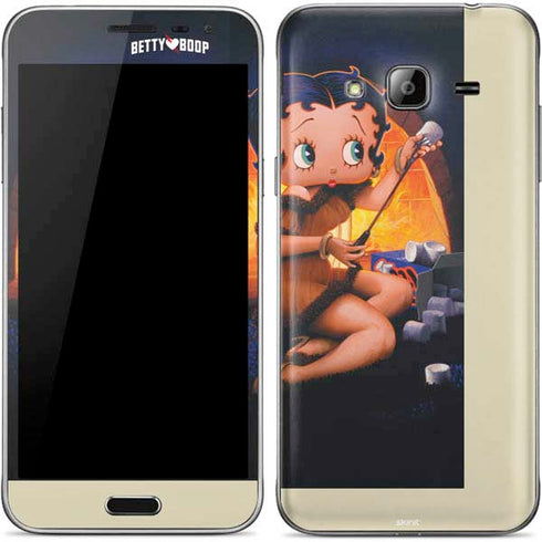 Betty Boop Roasting Marshmallows Galaxy J3 Skin