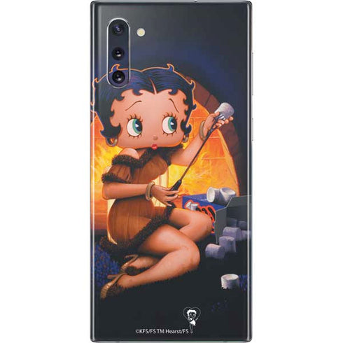 Betty Boop Roasting Marshmallows Galaxy Note 10 Skin