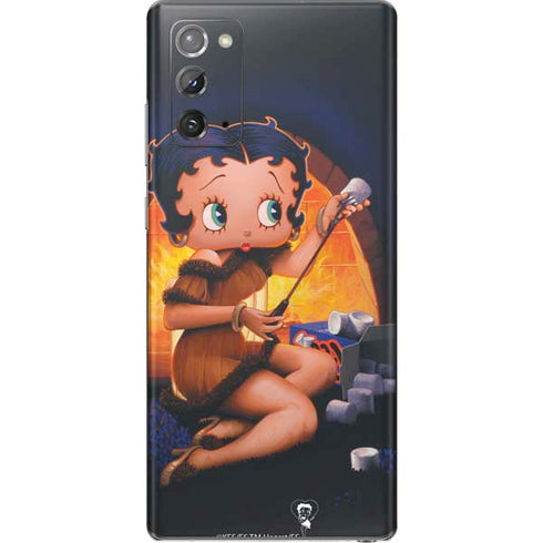 Betty Boop Roasting Marshmallows Galaxy Note20 5G Skin