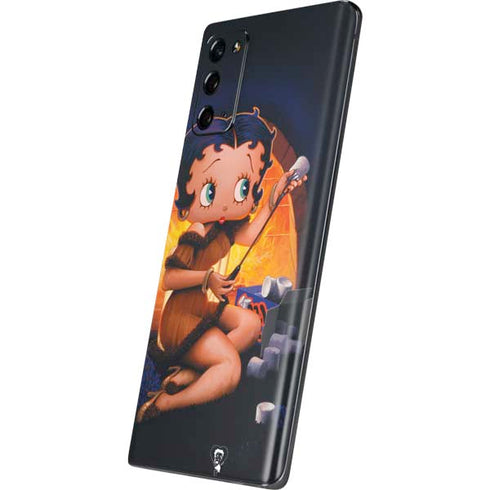 Betty Boop Roasting Marshmallows Galaxy Note20 5G Skin