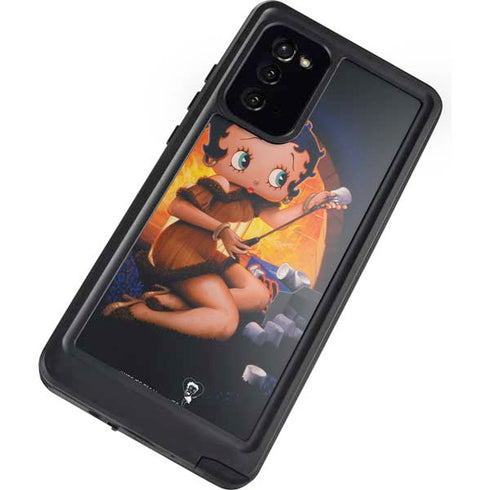 Betty Boop Roasting Marshmallows Galaxy Note20 5G Waterproof Case