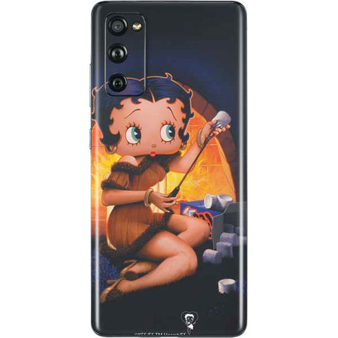Betty Boop Roasting Marshmallows Galaxy S20 Fan Edition Skin