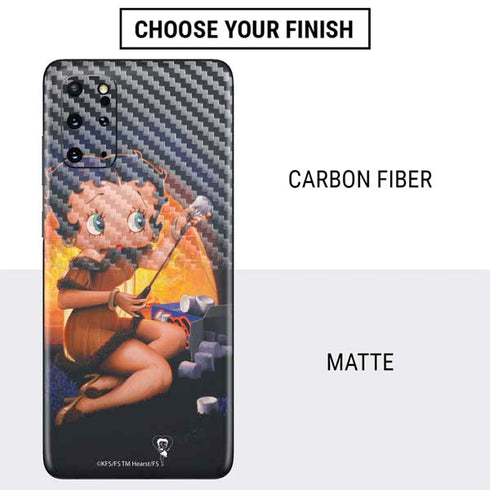 Betty Boop Roasting Marshmallows Galaxy S20 Plus Skin