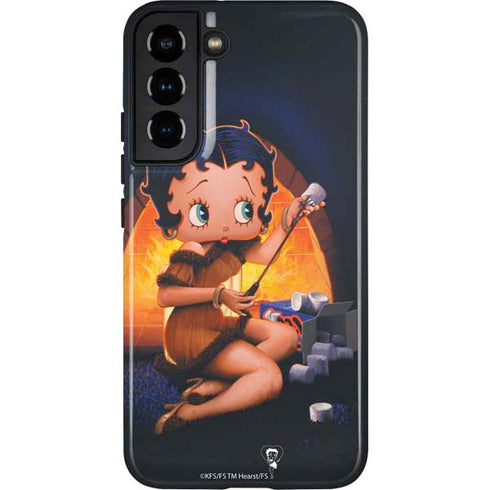 Betty Boop Roasting Marshmallows Galaxy S22 Plus Pro Case