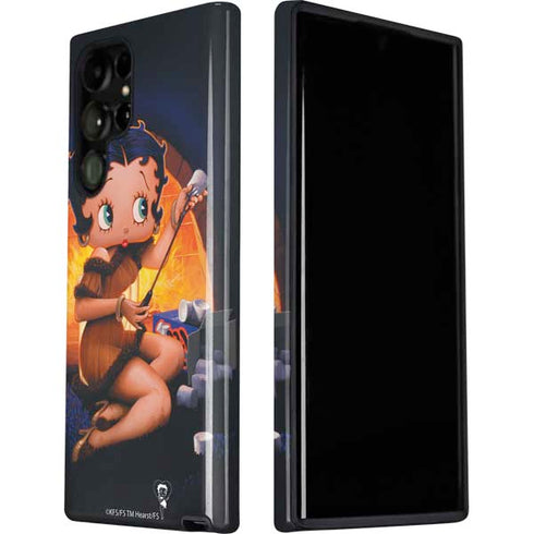 Betty Boop Roasting Marshmallows Galaxy S22 Ultra Pro Case