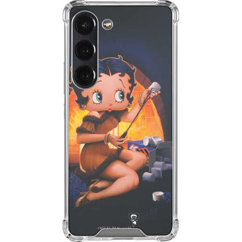 Betty Boop Roasting Marshmallows Galaxy S23 Clear Case