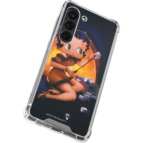 Betty Boop Roasting Marshmallows Galaxy S23 Clear Case