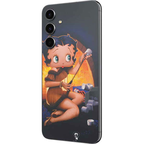 Betty Boop Roasting Marshmallows Galaxy S23 FE Skin