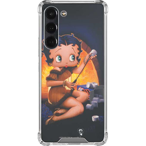 Betty Boop Roasting Marshmallows Galaxy S23 Plus Clear Case