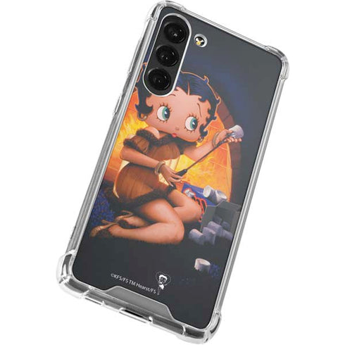Betty Boop Roasting Marshmallows Galaxy S23 Plus Clear Case