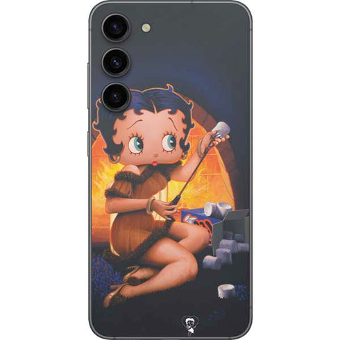 Betty Boop Roasting Marshmallows Galaxy S23 Plus Skin