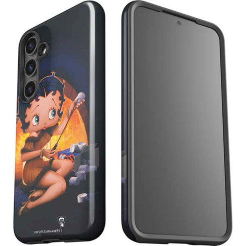 Betty Boop Roasting Marshmallows Galaxy S24 Impact Case