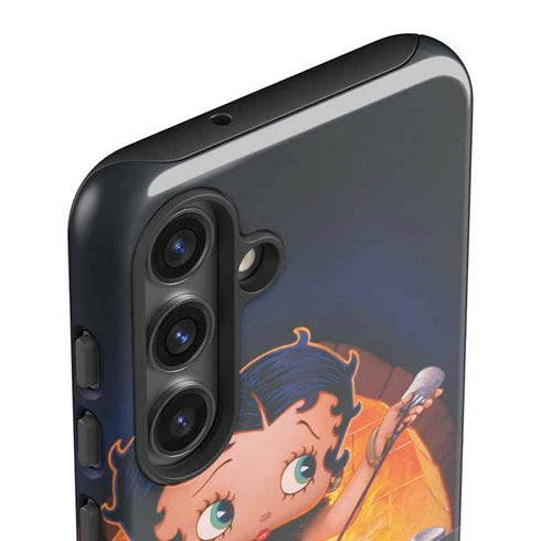 Betty Boop Roasting Marshmallows Galaxy S24 Plus Impact Case