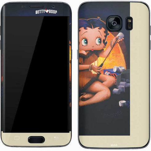 Betty Boop Roasting Marshmallows Galaxy S7 Skin