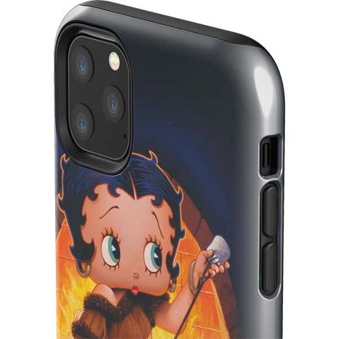 Betty Boop Roasting Marshmallows iPhone 11 Pro Max Impact Case
