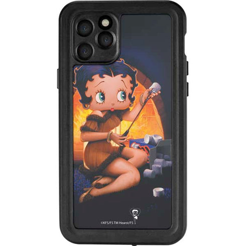 Betty Boop Roasting Marshmallows iPhone 11 Pro Waterproof Case